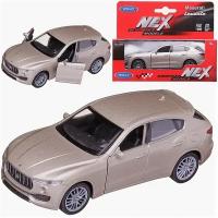 Welly Машинка Maserati Levante 43739W-BG бежевый металлик