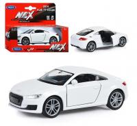 Welly Машинка Audi TT Coupe металл 43695W-W белый